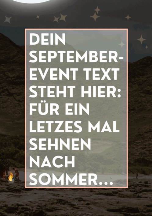 SemptemberSommernachtstraum